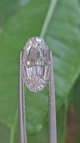 IGI 3.08CT OVAL STEP CUT G VS1