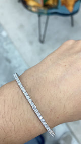 3.37CT Lab Diamond Flexible Bangle