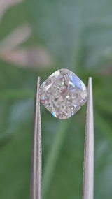 IGI 1.59CT SQUARE CUSHION F VS1
