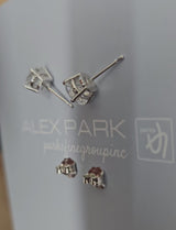 Custom - made Lab Diamond Stud Earrings (0.60 cttw - 3.00 cttw)