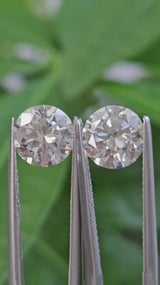 IGI 2CT + 2.01CT ROUND E VS1 PAIR