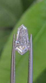 IGI 1.57CT HEXAGONAL STEP CUT E VVS2