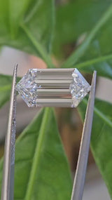 IGI 4.19CT HEXAGONAL STEP CUT D VVS2