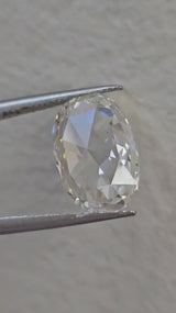 IGI 2.30CT OVAL ROSE CUT F VS1