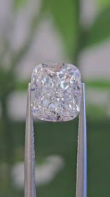 3.59CT CUSHION F VVS2 & 3.07CT OVAL FANCY VIVID YELLOW VVS2