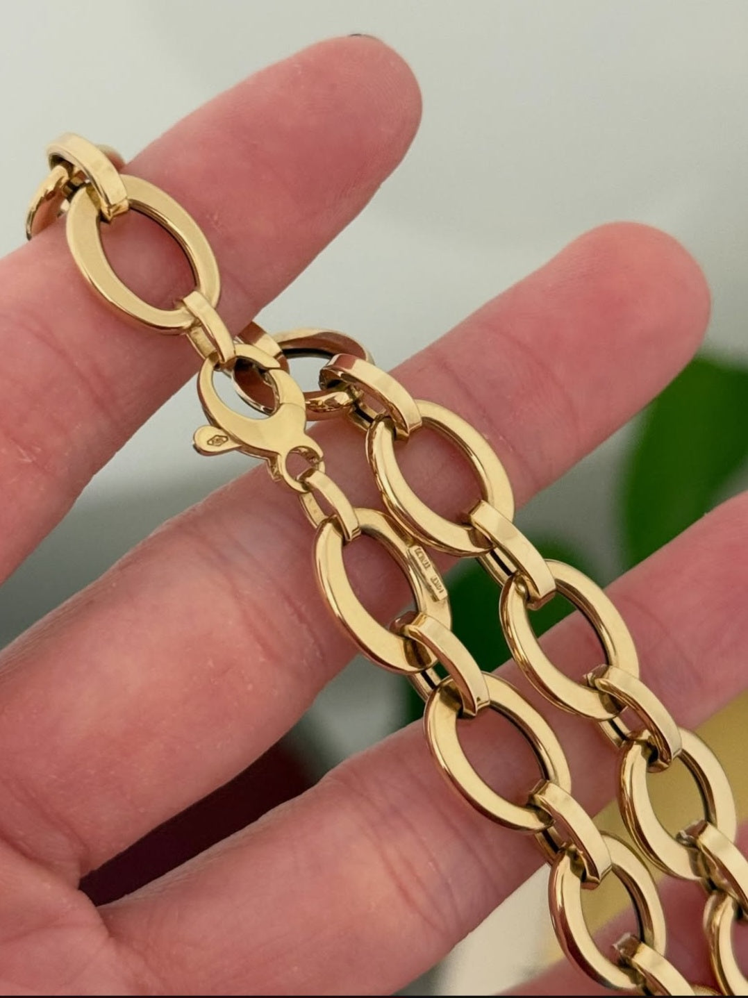 18.5" Yellow Gold Chain