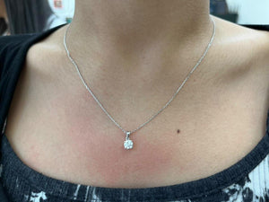 0.60 CT LAB NECKLACE