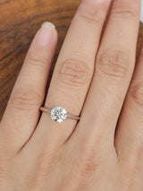 18k 1.02 CT Lab Soilataire Ring