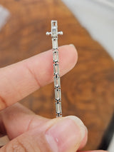 5.04 CT Lab 7 Inches Emerald Bracelet