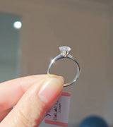 18k 1.02 CT Lab Soilataire Ring