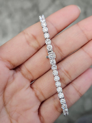 4.60 ct Lab 7 inches Tennis Bracelet