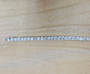 7.04 CT Lab 7 inches Tennis Bracelet