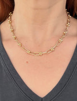 18.25" Yellow Gold Chain