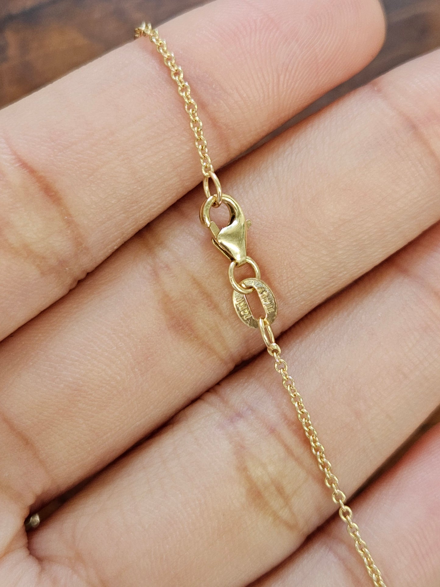 1 ct Lab Pear Shaped Yellow Necklace