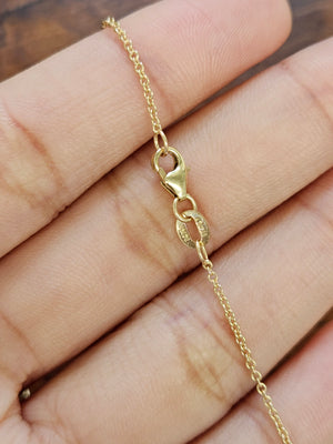 1 ct Lab Pear Shaped Yellow Pendant