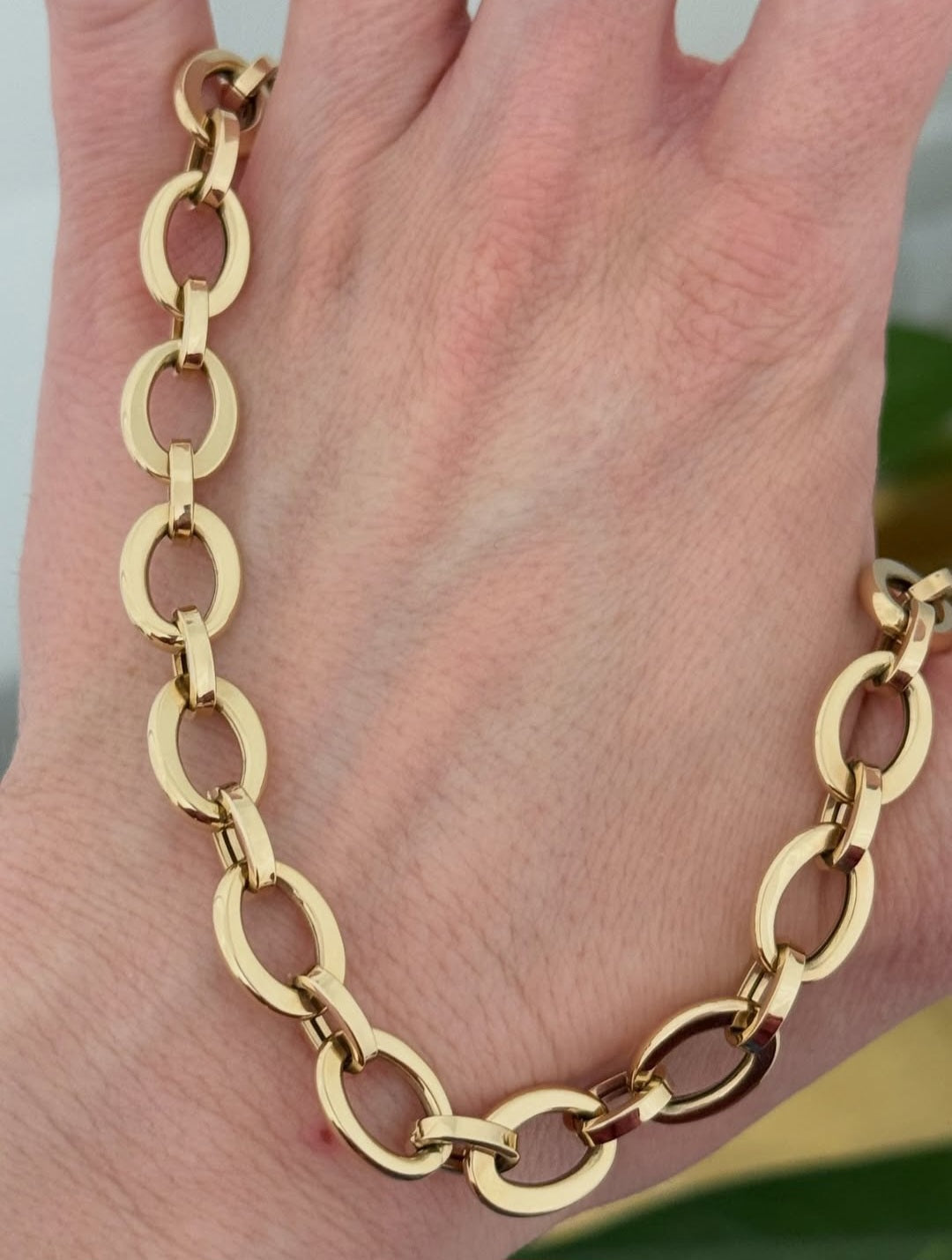 18.5" Yellow Gold Chain