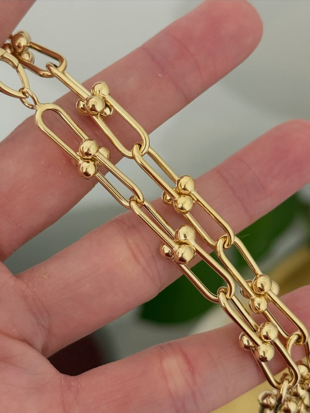 18.25" Yellow Gold Chain