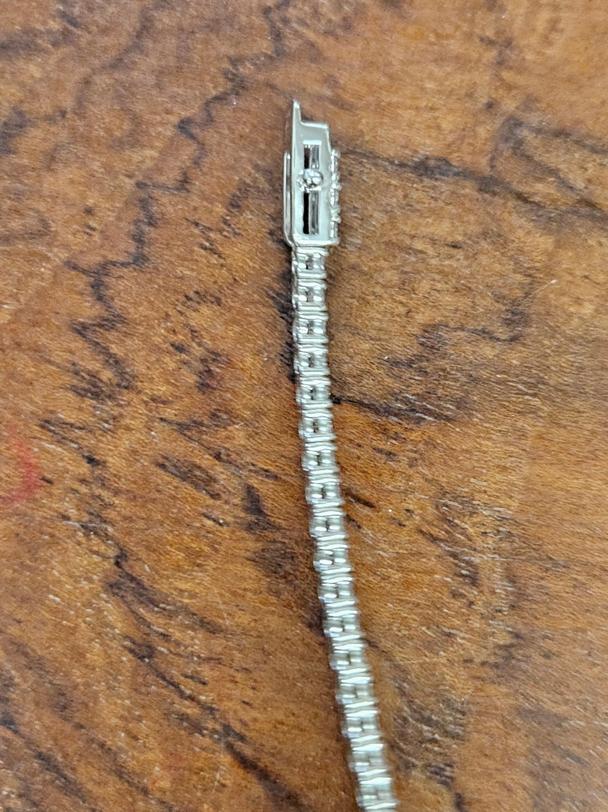 2.94 CT Lab 7 Inches Tennis Bracelet