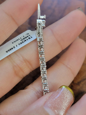 7.11 CT Lab 7 inches Tennis Bracelet