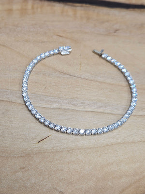 7.04 CT Lab 7 inches Tennis Bracelet