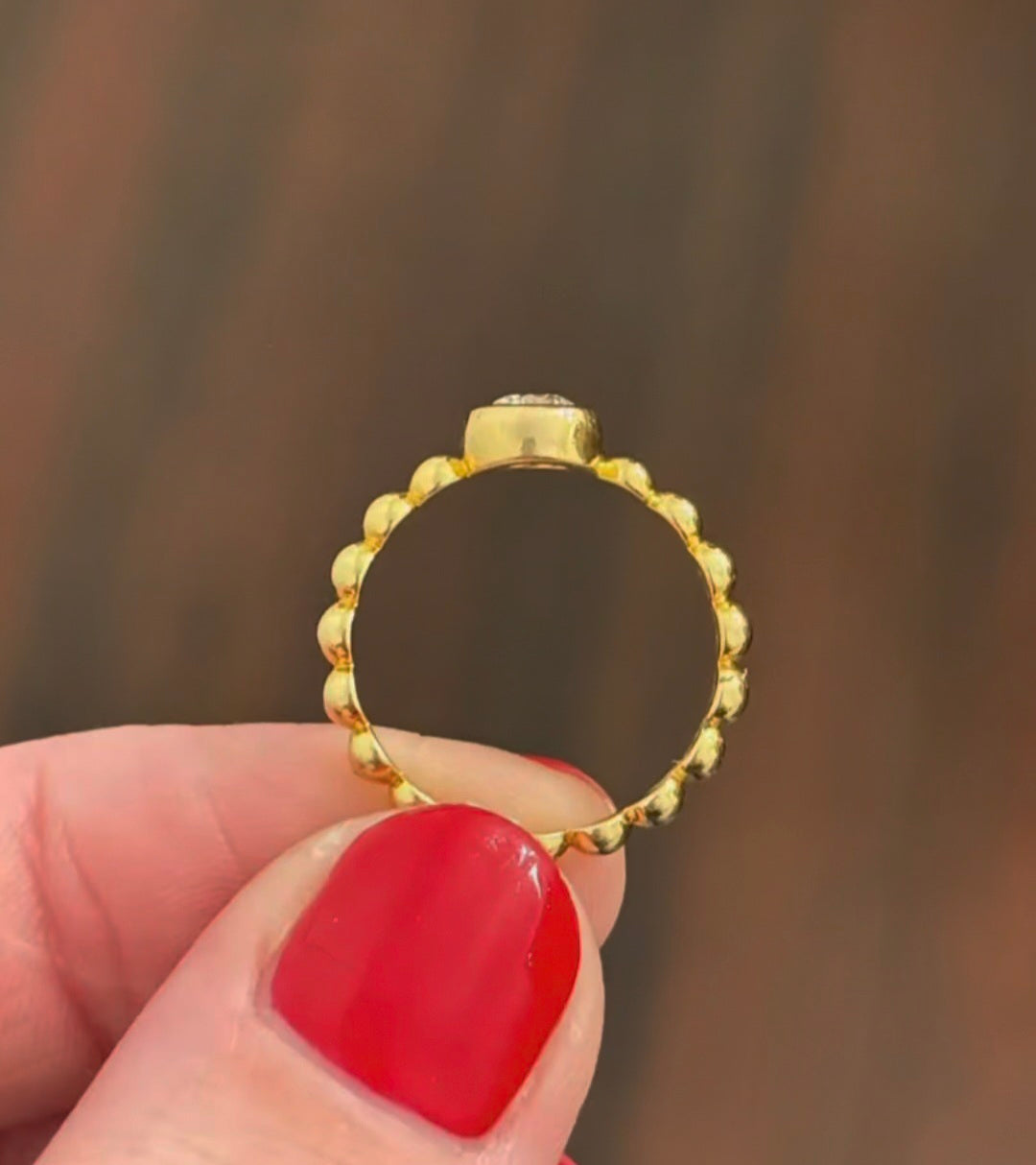 Yellow Gold 0.3ct Lab Diamond Ring