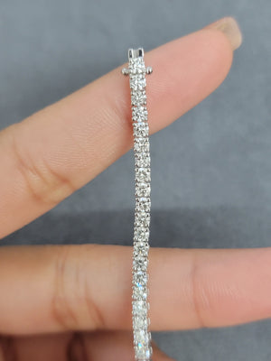 4.60 CT Lab 6.75 inches Tennis Bracelet