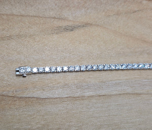 7.04 CT Lab 7 inches Tennis Bracelet