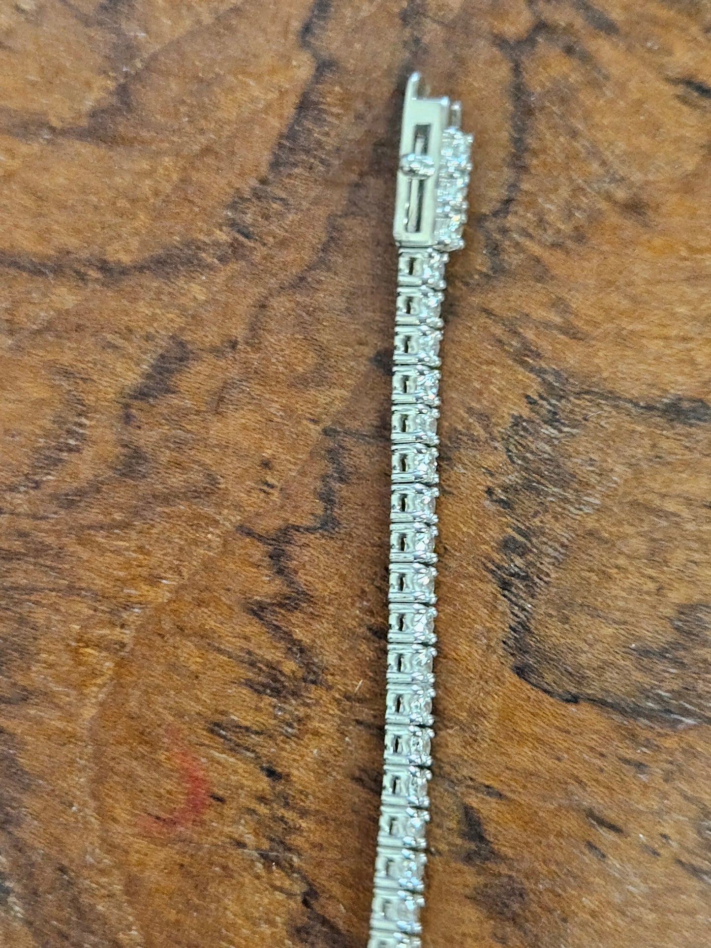2.94 CT Lab 7 Inches Tennis Bracelet