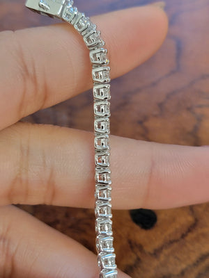 7.11 CT Lab 7 inches Tennis Bracelet