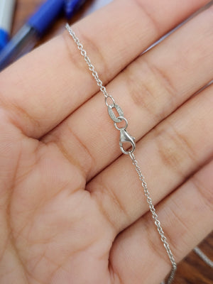 2 cttw White Gold Heart Lab Diamond Necklace