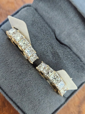14k Yellow Princess Ring