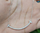 14K Gold Lab Diamond Necklace