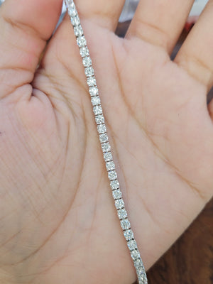 *For Candice * 5 CT lab 6.5 " Tennis Bracelet