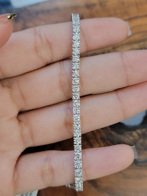 5.03 CT Lab 7 inches Tennis Bracelet