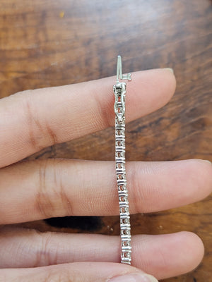 4.35 ct Lab 7 Inches Tennis Bracelet