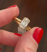 Yellow Gold 1.78ct OMC Lab Diamond Ring