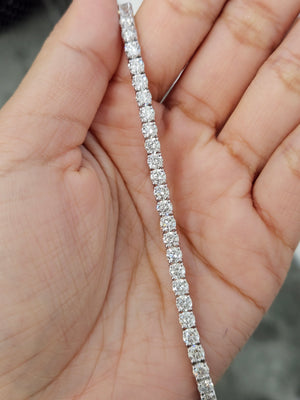 4.60 ct Lab 7 inches Tennis Bracelet