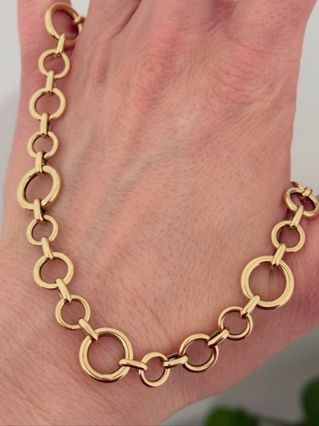 16.25" Yellow Gold Chain