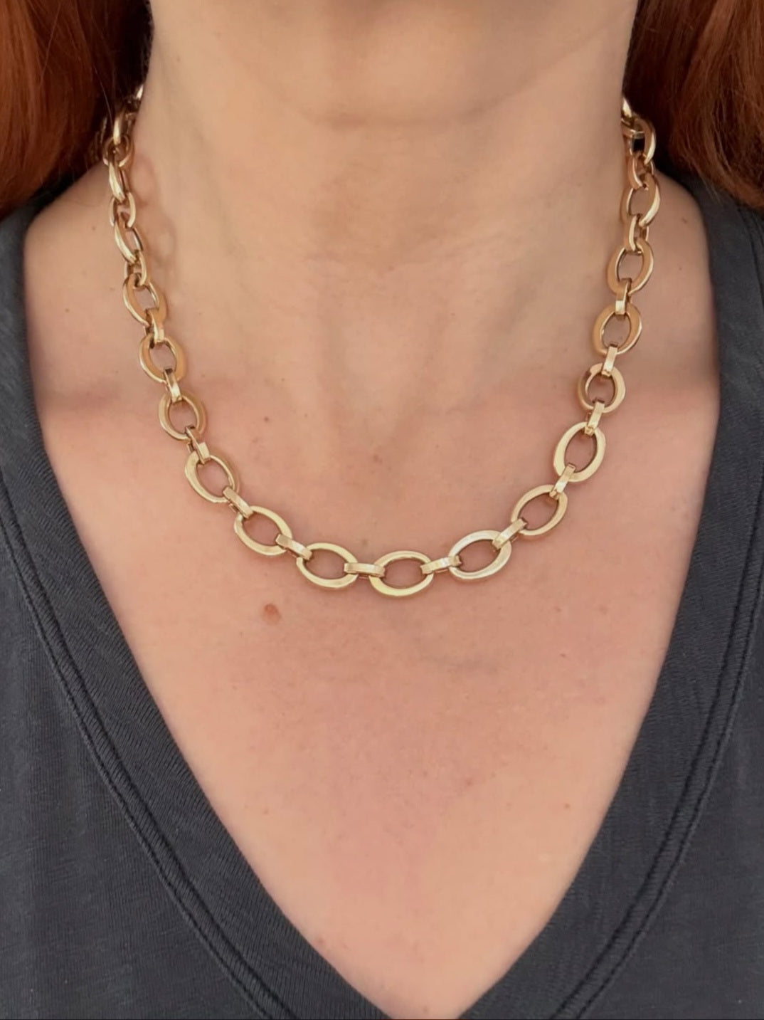 18.5" Yellow Gold Chain