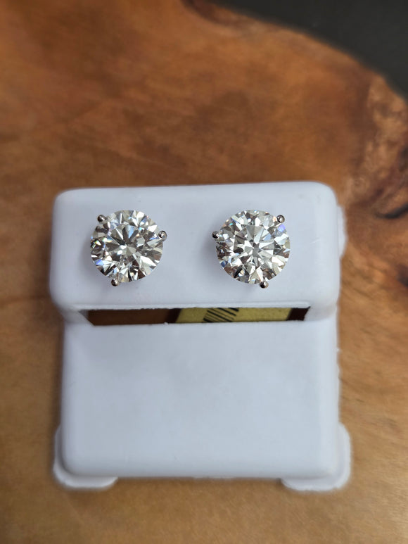 4.50 cttw Gvs1 gvvs2 lab diamond studs