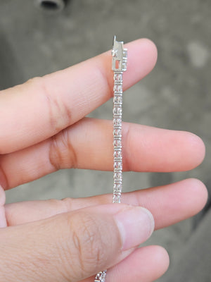 6.20 CT Lab 7 Inches Tennis Bracelet