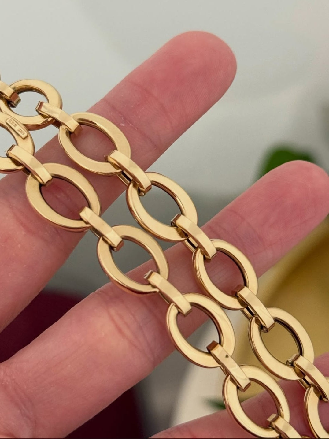 18.5" Yellow Gold Chain