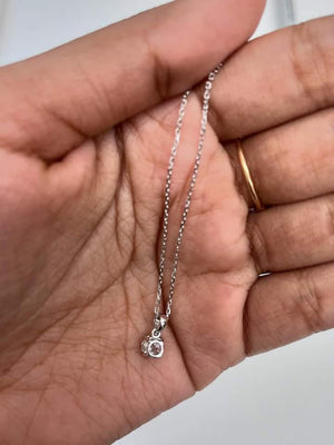 0.60 CT LAB NECKLACE