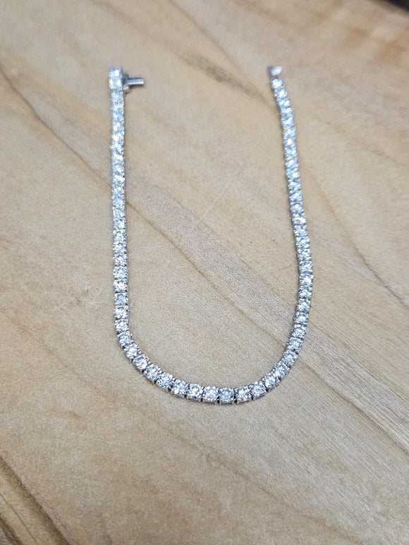 5 ct lab 7 inches Tennis Bracelet