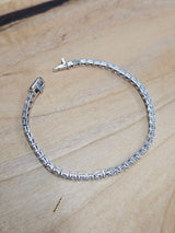 10 CT Lab 7.15 inches Tennis Bracelet