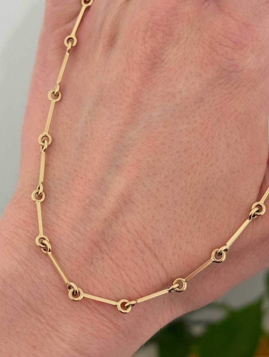 18" Yellow Gold Chain
