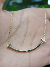 14K Gold Lab Diamond Necklace