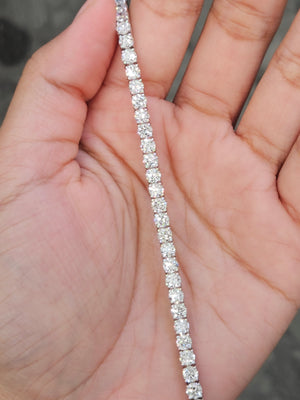7.5 CT Lab 6.5 Inches Tennis Bracelet