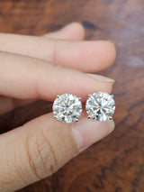 IGI certified 6 ctw Platinum Studs