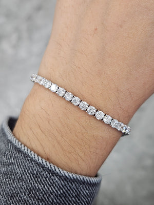 9.38 CT Lab 7 inches Tennis Bracelet